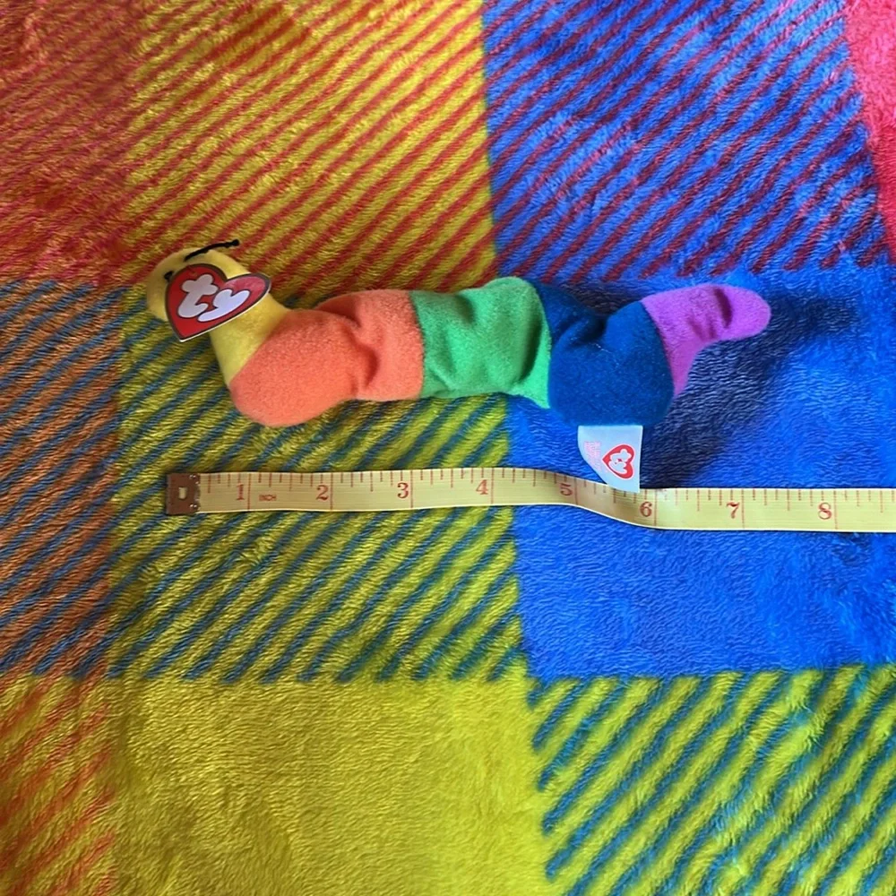 Ty Inch the Inchworm Teenie Beanie Baby
